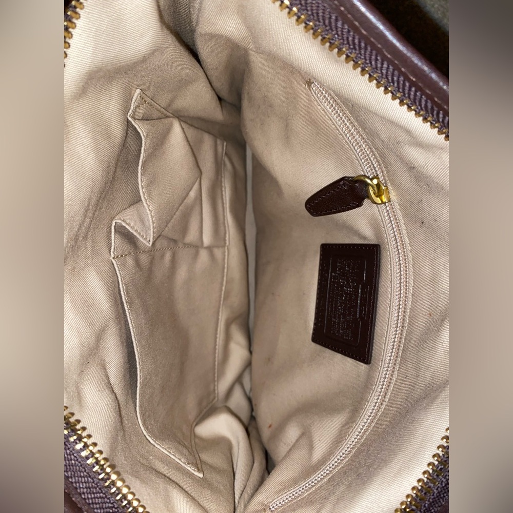 COACH shoulder bag brown - New with tags and only used once. - Picture 3 of 10